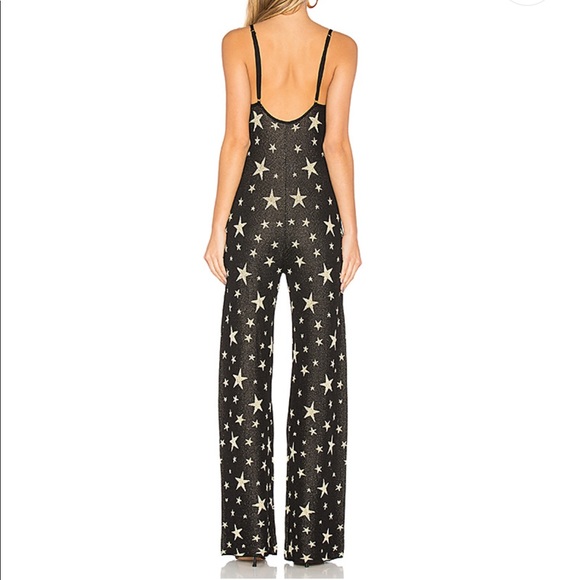House of Harlow Star Print Jumpsuit Coachella